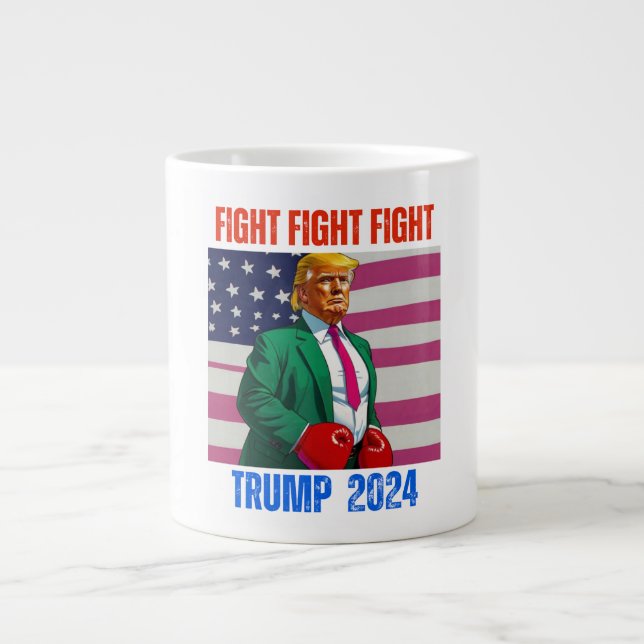 TRUMP 2024 KAMPKAMP JUMBO MUGG (Framsidan)