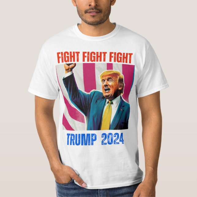 TRUMP 2024 KAMPKAMP T SHIRT (Framsida)