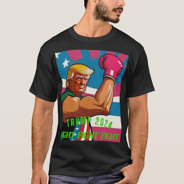 TRUMP 2024 KAMPKAMP T SHIRT (Framsida)