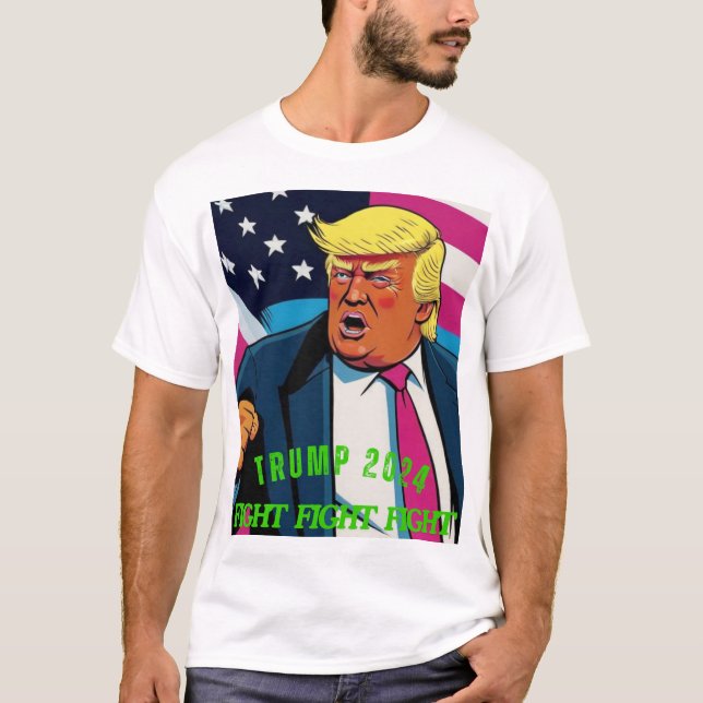 TRUMP 2024 KAMPKAMP T SHIRT (Framsida)