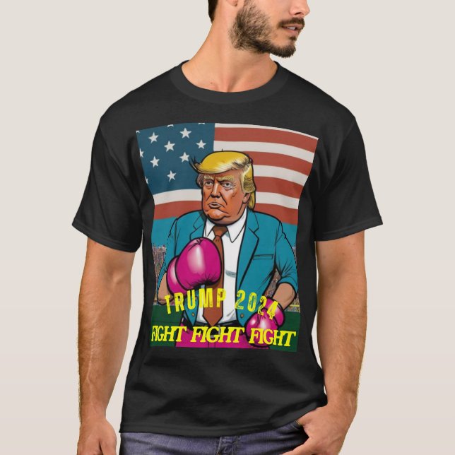 TRUMP 2024 KAMPKAMP T SHIRT (Framsida)
