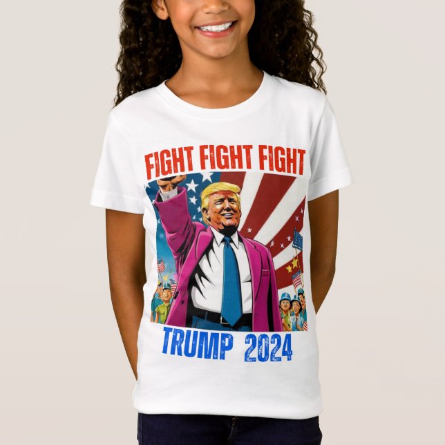 TRUMP 2024 KAMPKAMP T SHIRT (Framsida)