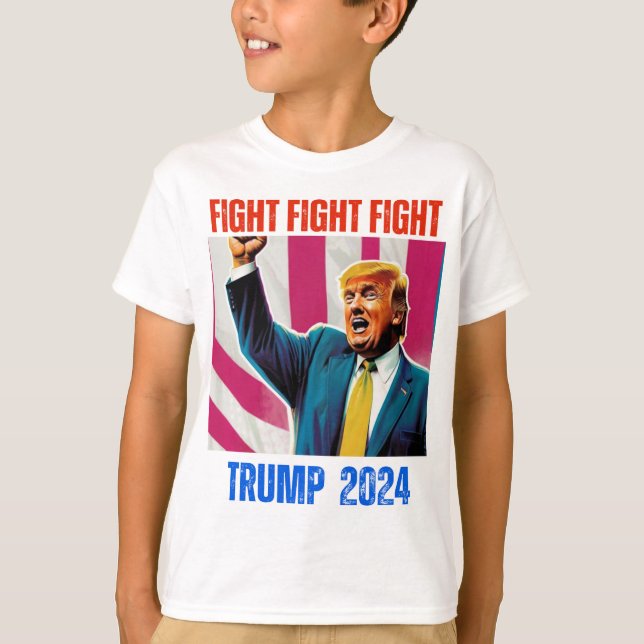 TRUMP 2024 KAMPKAMP T SHIRT (Framsida)