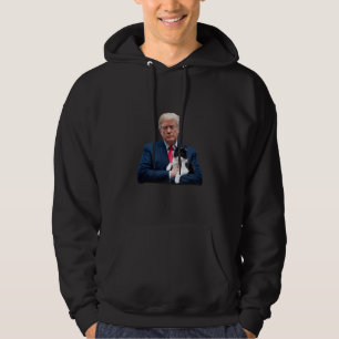 Trump 2024 Katt MAGA Rollig Trump Katt Hoodie