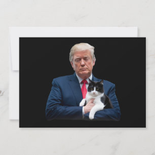 Trump 2024 Katt MAGA Rollig Trump Katt Inbjudningar