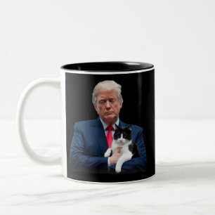 Trump 2024 Katt MAGA Rollig Trump Katt Två-Tonad Mugg