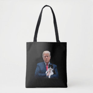 Trump 2024 Katt MAGA Rollig Trump Katt Tygkasse