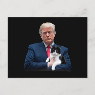 Trump 2024 Katt MAGA Rollig Trump Katt Vykort