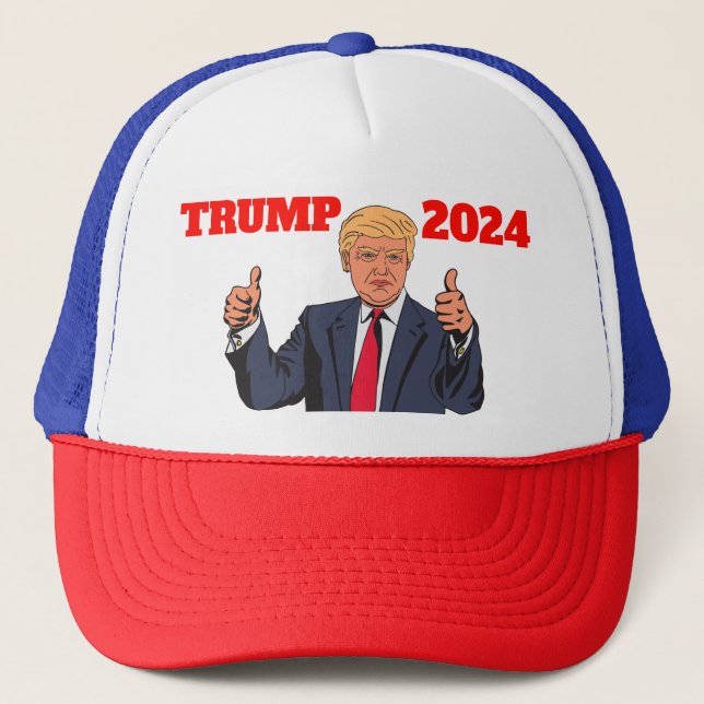 Trump 2024 keps (Framsida)