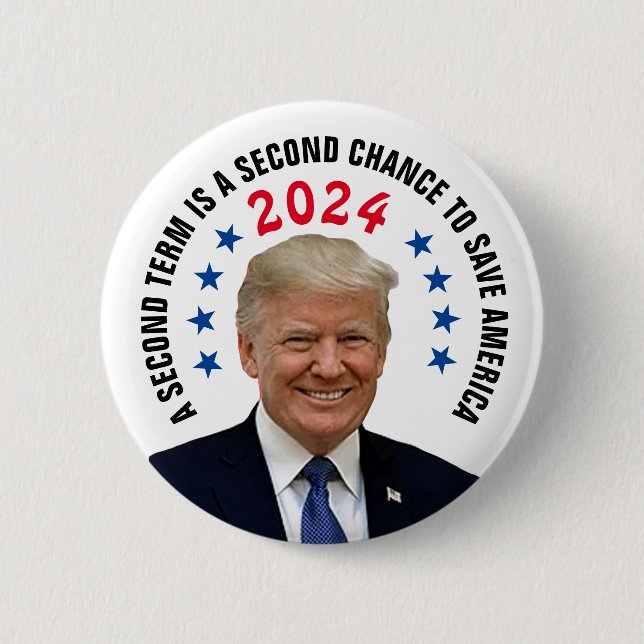 TRUMP 2024 KNAPP (Framsida)