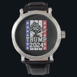 Trump 2024 Knut Olaglagd Hillbilly J.D.Vance 2024 Armbandsur<br><div class="desc">Trump 2024 Olaglig Hillbilly J.D.Vance 2024 Donald Trump</div>