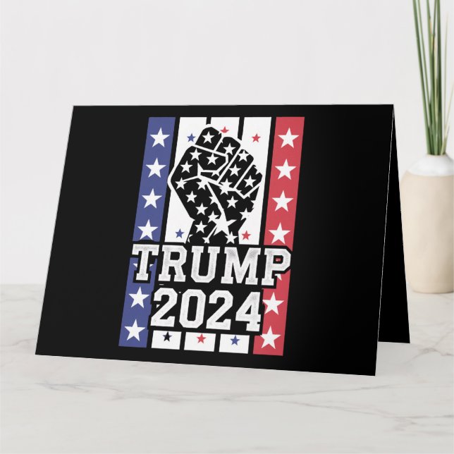 Trump 2024 Knut Olaglaglig Hillbilly J.D.Vance 202 Kort (Framsida)