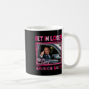 Trump 2024 Kom in Loser Vi tar tillbaka Amerika Kaffemugg