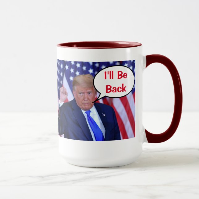 Trump 2024 - kommer tillbaka mugg (Höger)