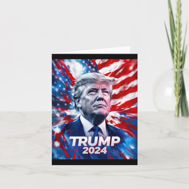 Trump 2024 kort (Framsida)