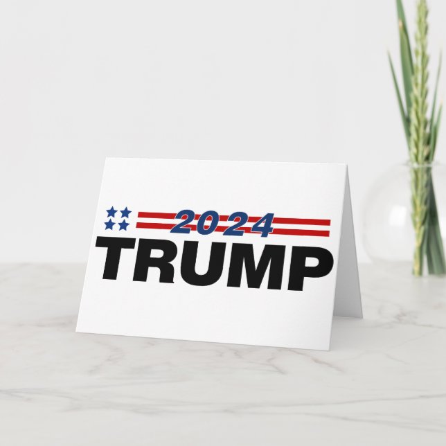 Trump 2024 kort (Framsida)
