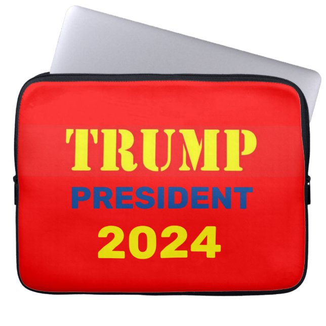 TRUMP 2024 LAPTOP FODRAL (Framsidan)