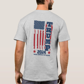 Trump 2024 "Låt liberalerna Gråta igen" t-shirt