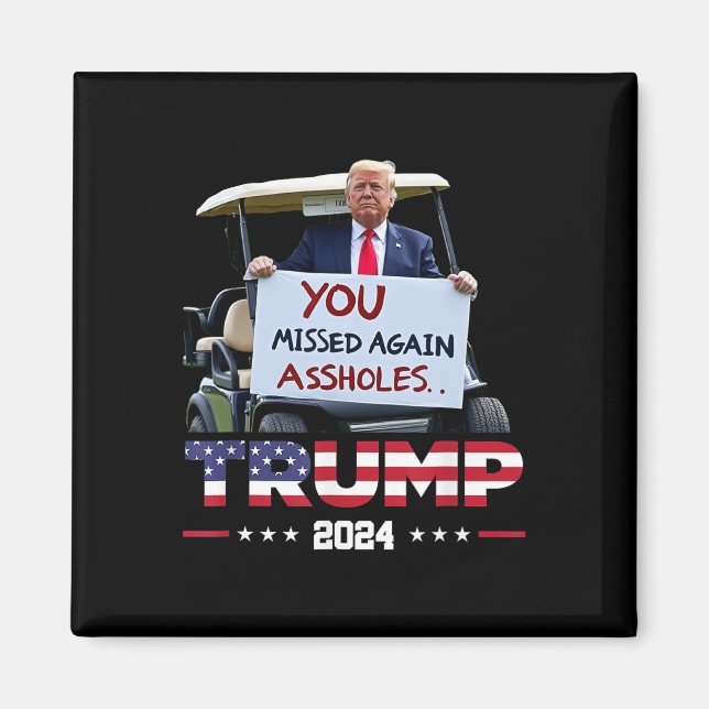 Trump 2024 magnet (Framsidan)