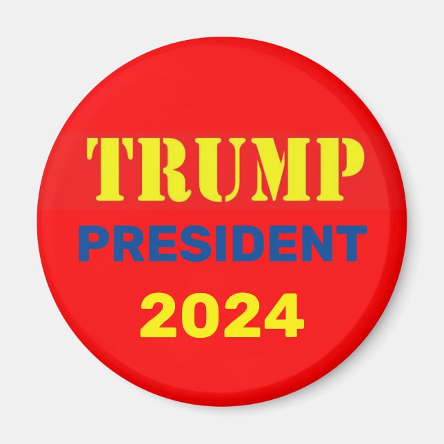 TRUMP 2024 MAGNET (Framsidan)