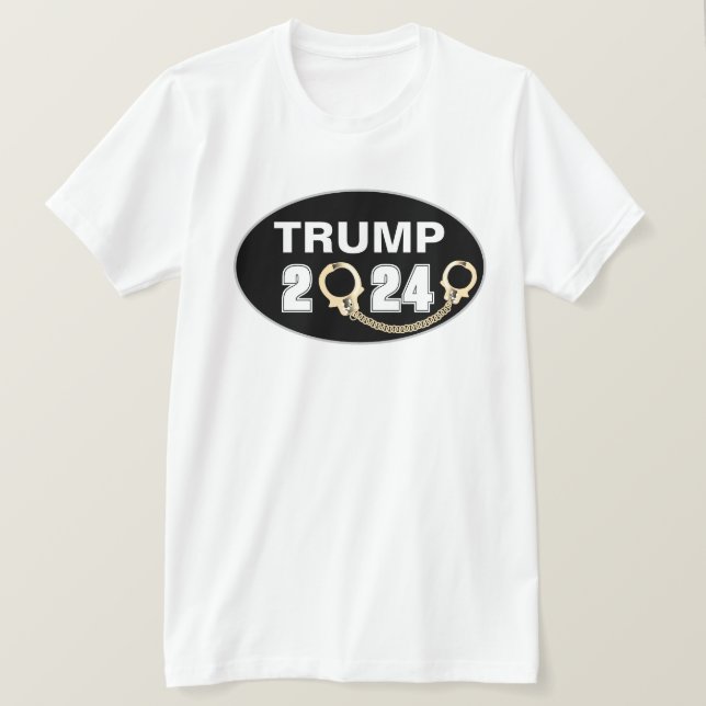 Trump 2024 med handklovar t shirt (Design framsida)