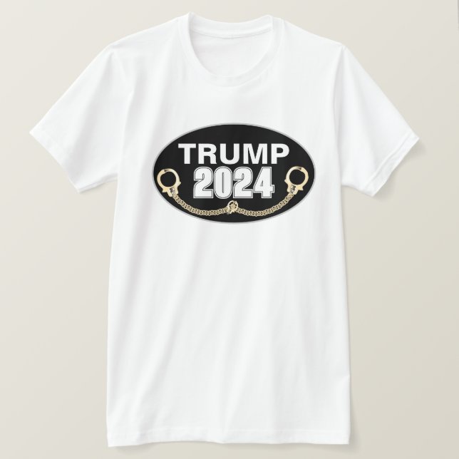 Trump 2024 med handklovar t shirt (Design framsida)