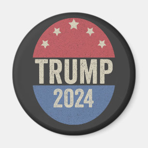 Trump 2024 Omröstning igen Lustigt val Magnet