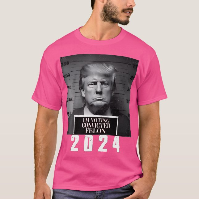 Trump 2024 Omröstning om filonen T Shirt (Framsida)