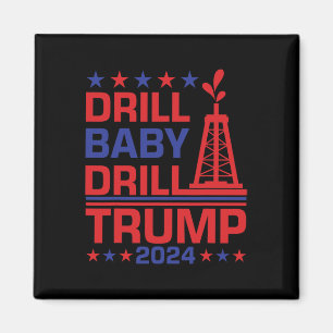 Trump 2024 Övning By3  Magnet