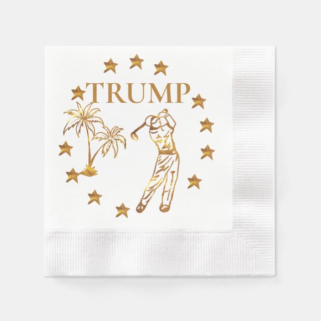 TRUMP 2024 PAPPERSSERVETT (Framsidan)