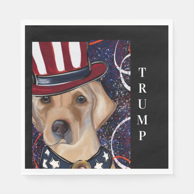 TRUMP 2024 PAPPERSSERVETT (Framsidan)