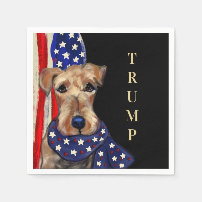 TRUMP 2024 PAPPERSSERVETT (Framsidan)