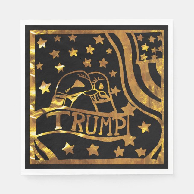 TRUMP 2024 PAPPERSSERVETT (Framsidan)