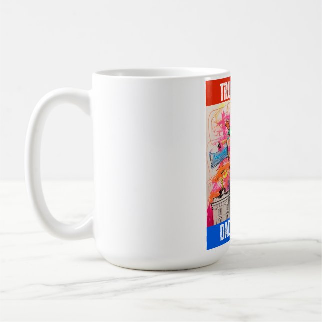 TRUMP 2024 PAPPOR HOME KAFFEMUGG (Vänster)