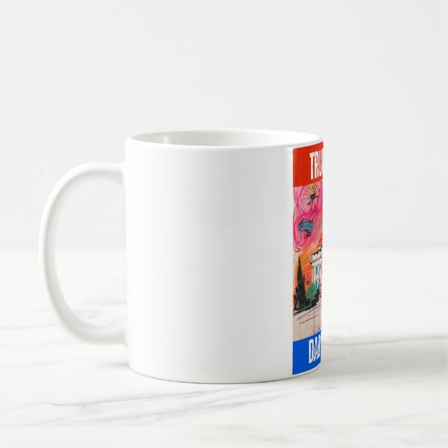 TRUMP 2024 PAPPOR HOME KAFFEMUGG (Vänster)