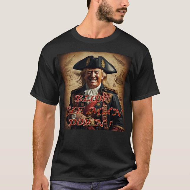 Trump 2024 Pirat T-shirt (Framsida)