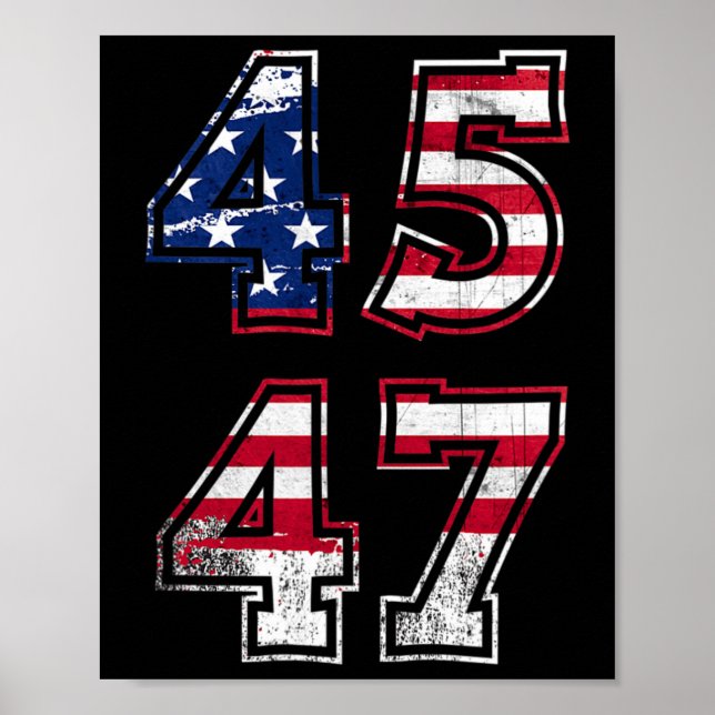 Trump 2024 poster (Framsidan)