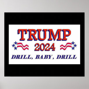 TRUMP 2024 Poster för drivrutiner i Baby