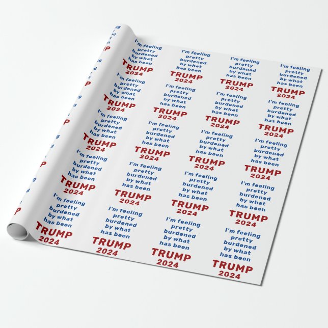 Trump 2024 presentpapper (Utrullad)