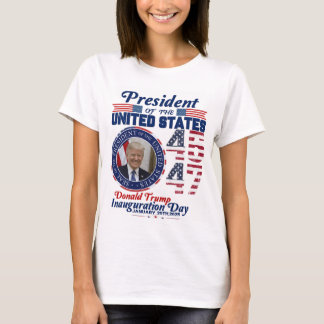 Trump 2024 President 45 och 47 American Flagga Tru T Shirt