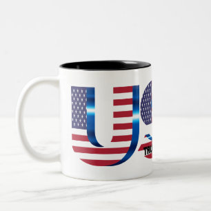 Trump 2024 Presidentkaffe Mugg