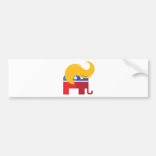 Trump 2024 Presidentval Bildekal
