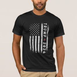 Trump 2024 Presidentval T Shirt