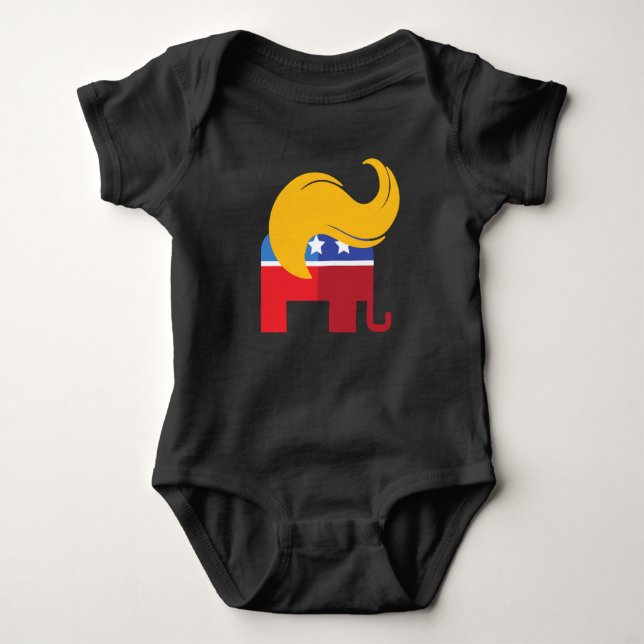 Trump 2024 Presidentval T Shirt (Framsida)