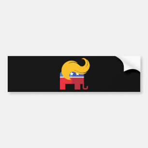 Trump 2024 presidentvalet bildekal