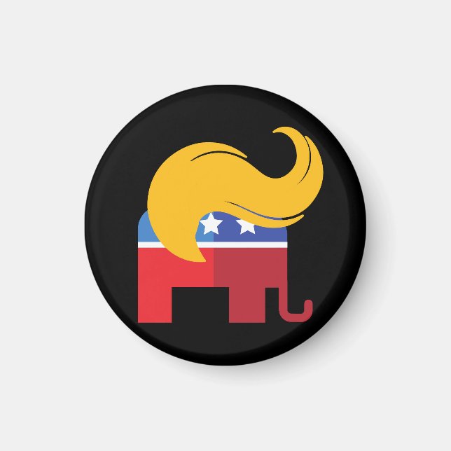 Trump 2024 presidentvalet  magnet (Framsidan)