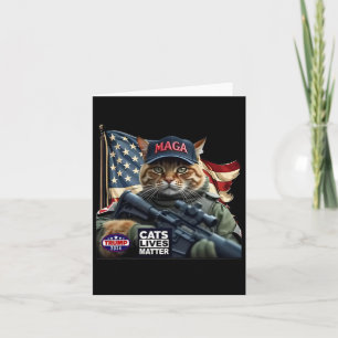 Trump 2024 problem med katter kort