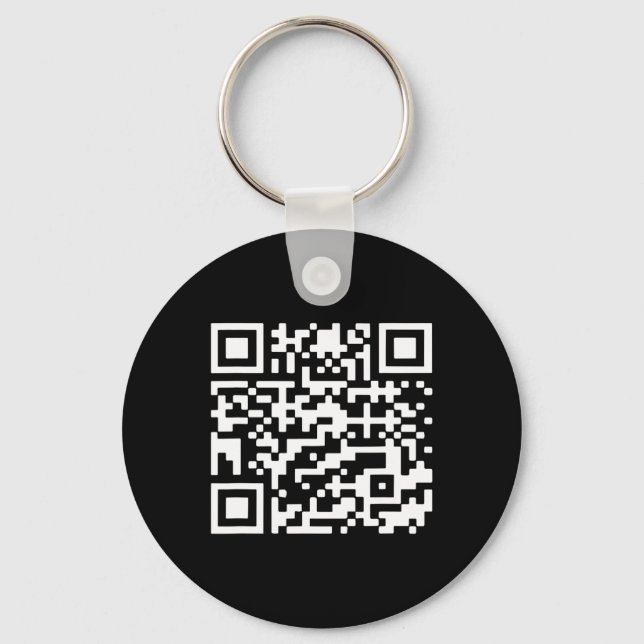 Trump 2024 Qr 4547 Trump Dancing Code Apparel Nyckelring (Framsida)