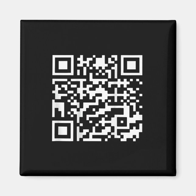 Trump 2024 Qr 4547 Trump Dancing Code Magnet (Framsidan)