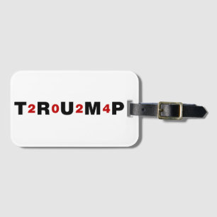 Trump 2024 Red Bagagebricka